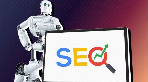 Ai SEO and Robot Image